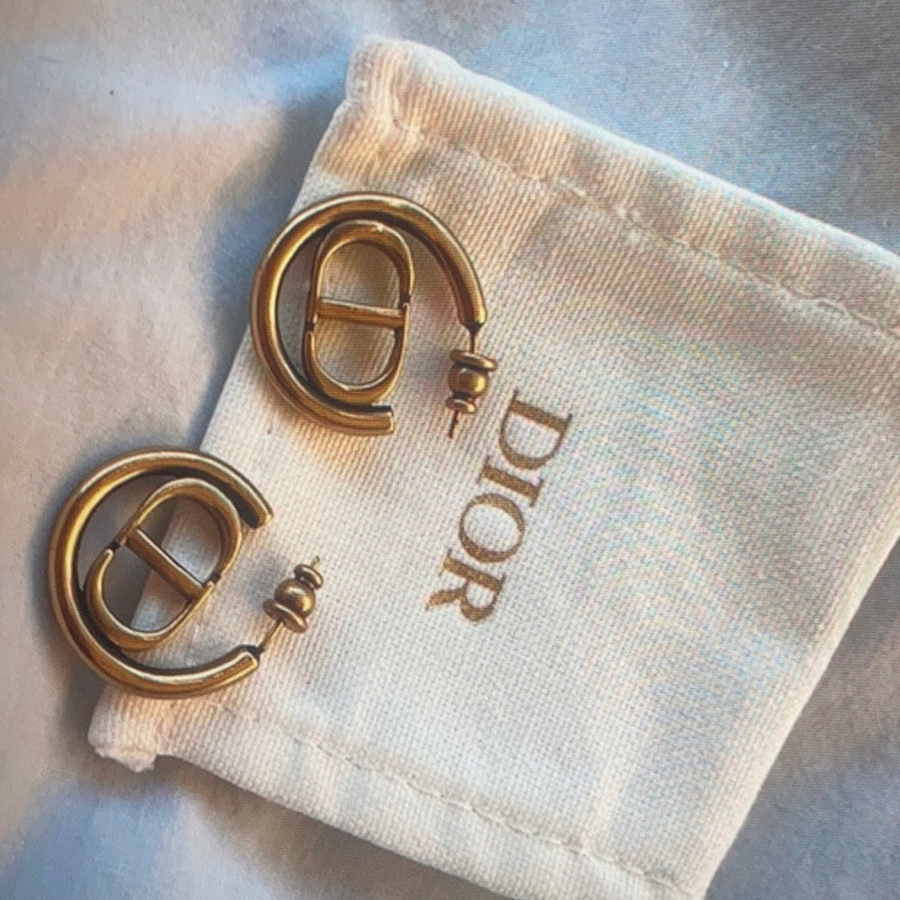 Dior Hoop Earrings